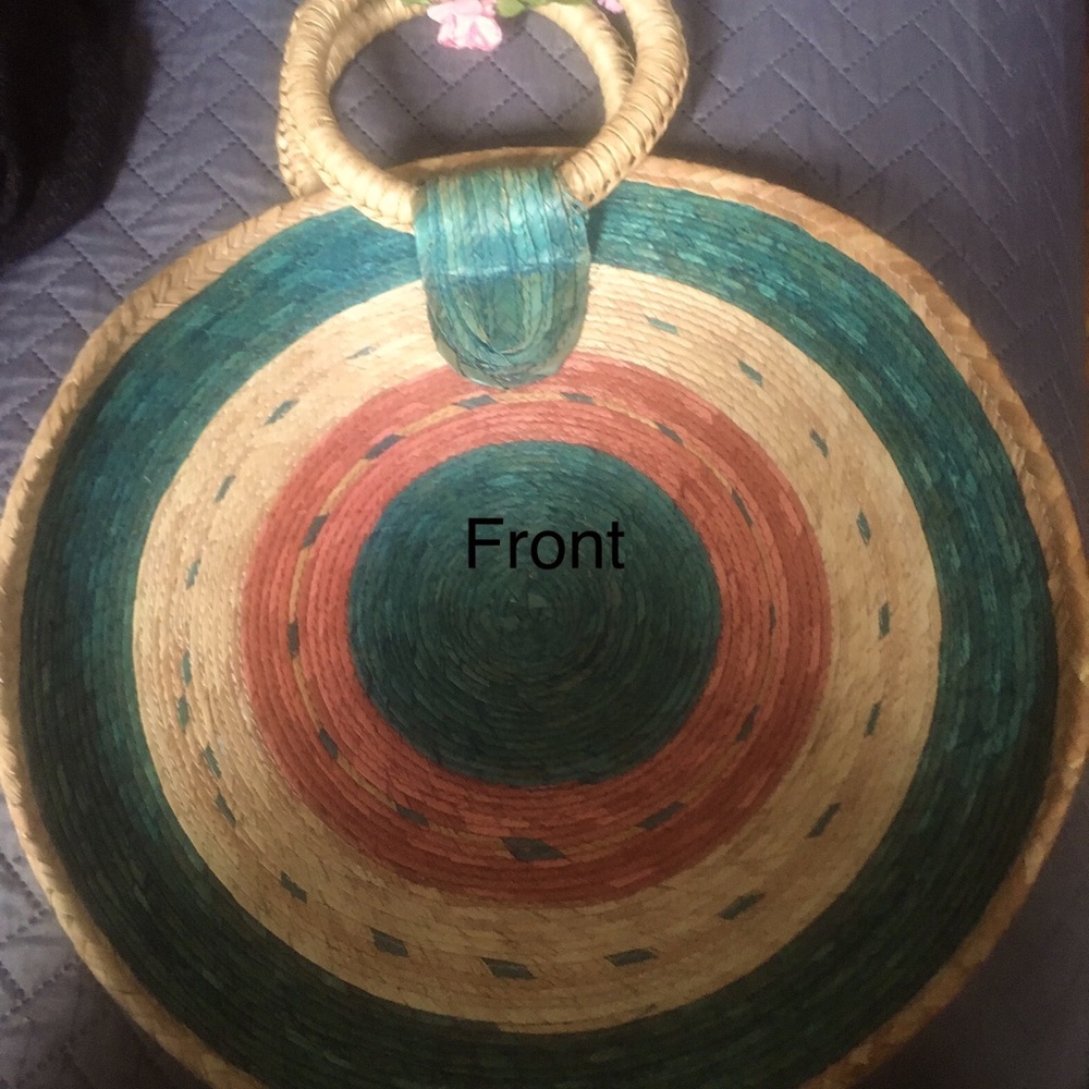 Seagrass tote purse